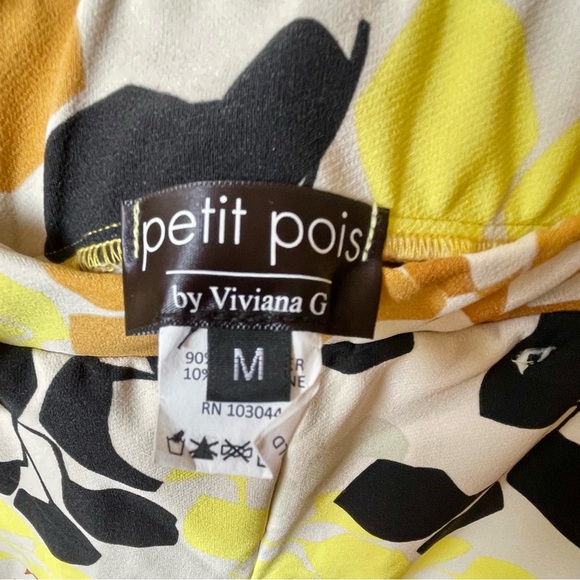 Marbella Slim Pants Yellow Brown and Black - Picture 6 of 6